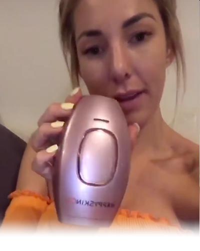 See what Ashy Bines has to say about Happy Skin Co’s IPL handset